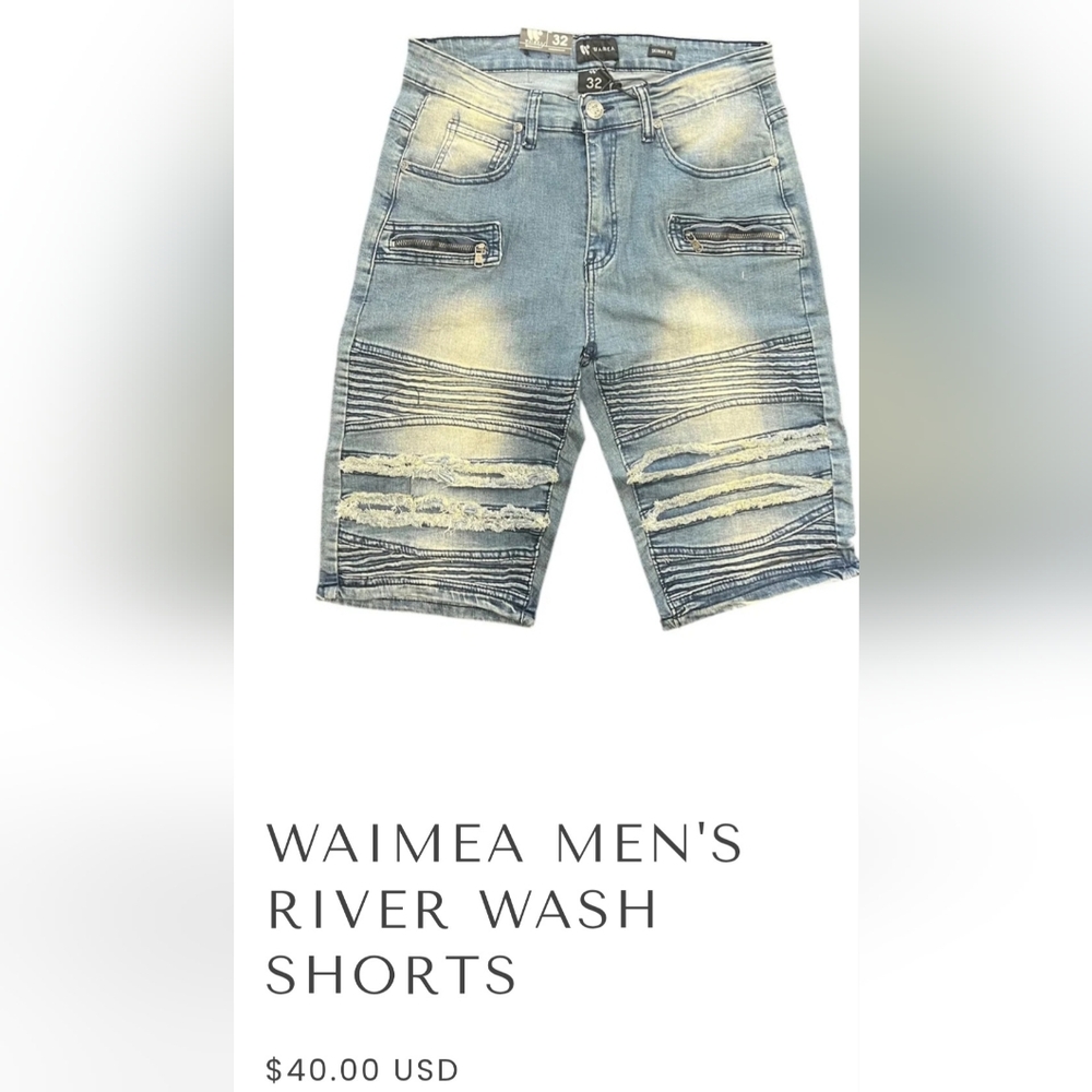 Waimea Light Blue Distressed Skinny Jeans